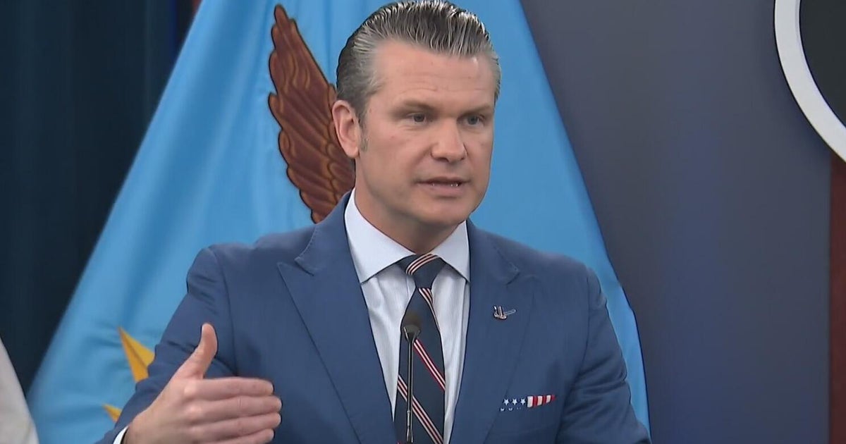 Hegseth says Tuesday "most intense day" of U.S. attacks on Iran - CBS ...