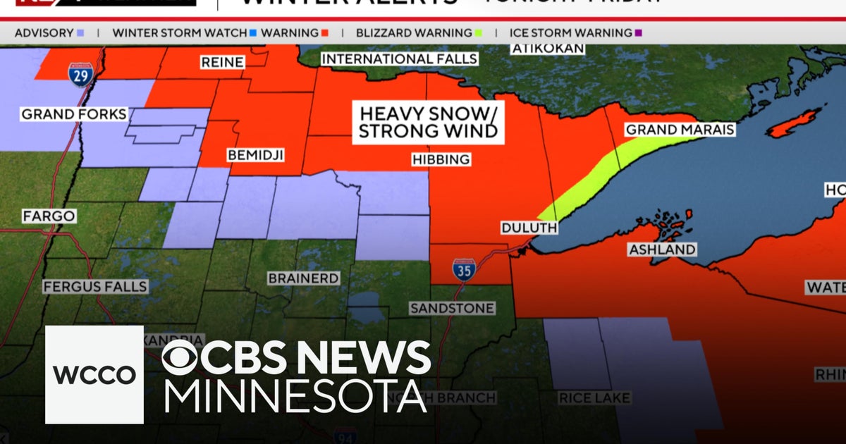 Mix of rain, snow and strong winds before another weekend storm - CBS ...