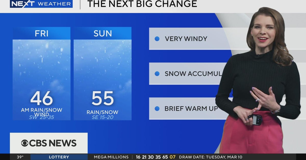 Sunshine today with windy conditions on the way - CBS Detroit