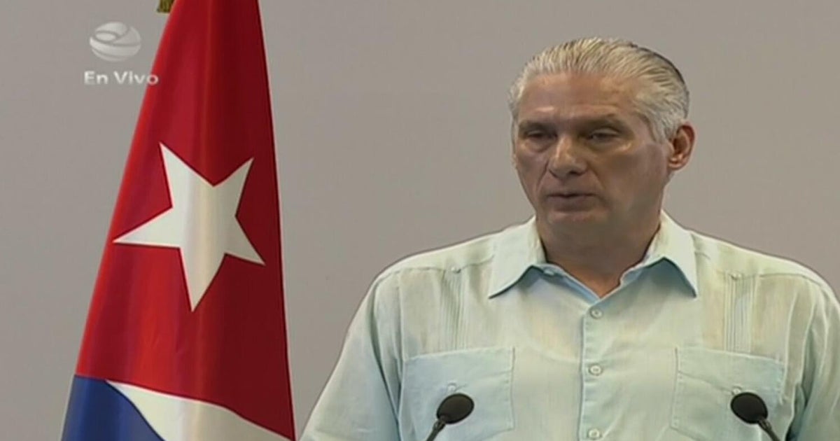 Cuban president confirms talks with U.S. government