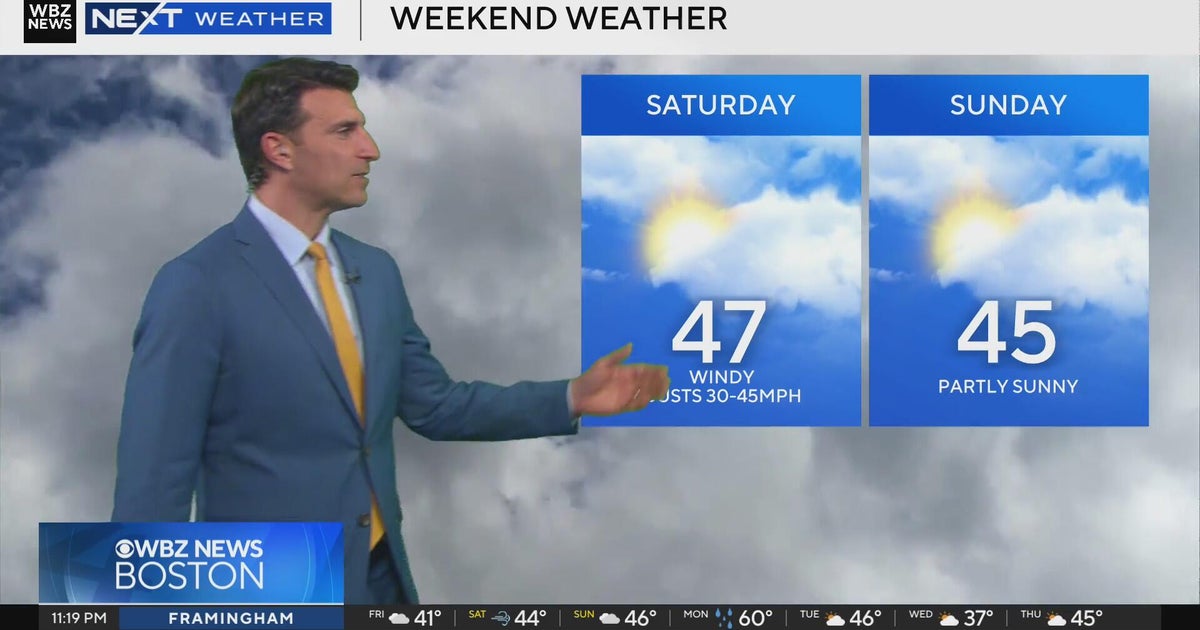 Next Weather: WBZ weather forecast - CBS Boston