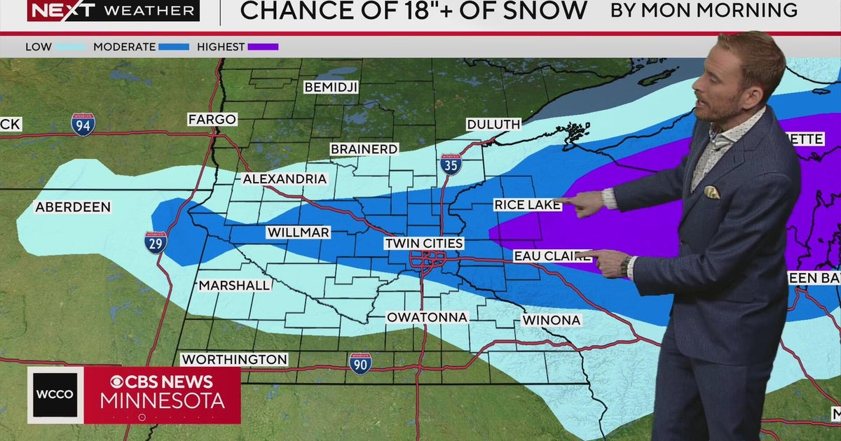 Minnesota still on track to see major snowstorm Saturday into Sunday | NEXT Weather Alert
