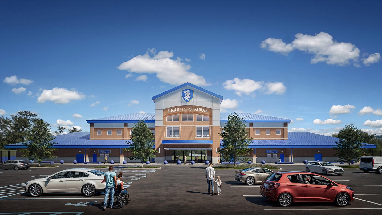 New renderings unveiled for Norwin stadium project - CBS Pittsburgh