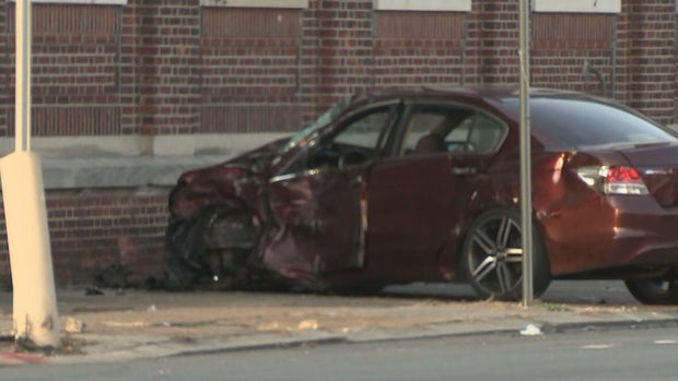 Serious crash involving ambulance in Philadelphia's Frankford neighborhood 