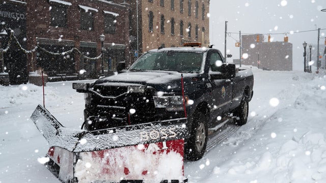 Winter Storm In Marquette 