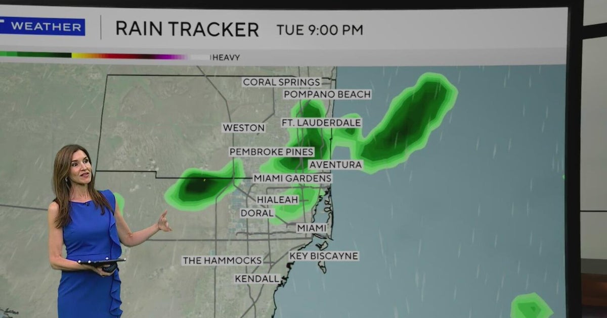 Most rain moves out of South Florida, but more could move in Wednesday ...
