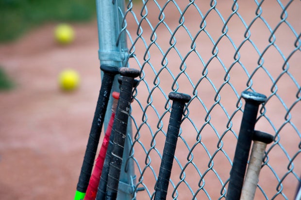 Sports gear without people 