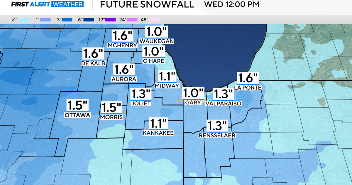Chicago weather: Light snow overnight