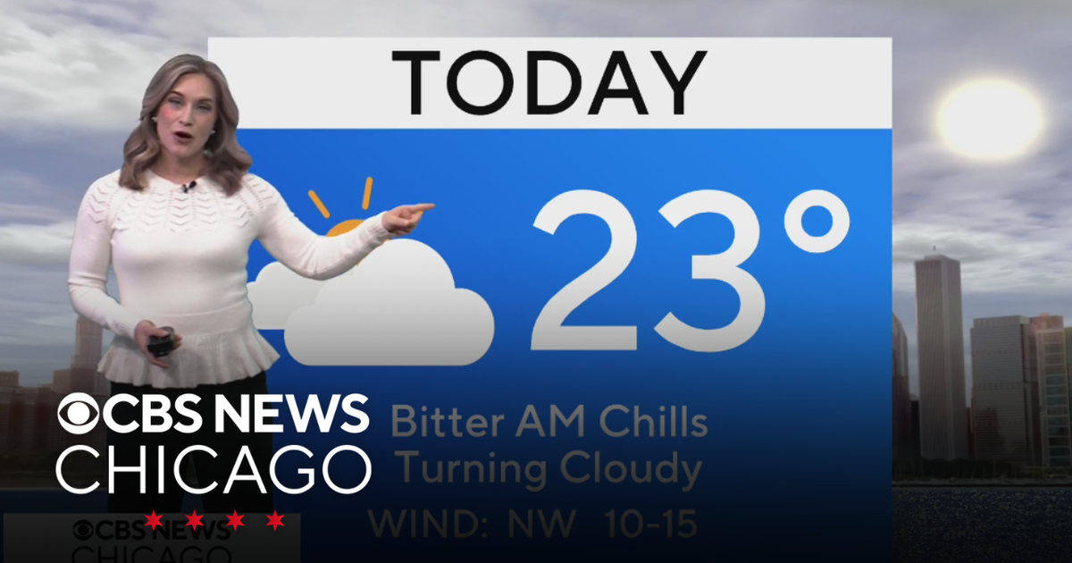 Bitter cold wind chills Tuesday morning - CBS Chicago