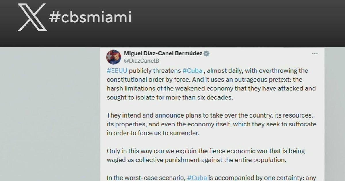 Cuban Leader Responds After President Trump Promises Action on Cuba "Very Soon"