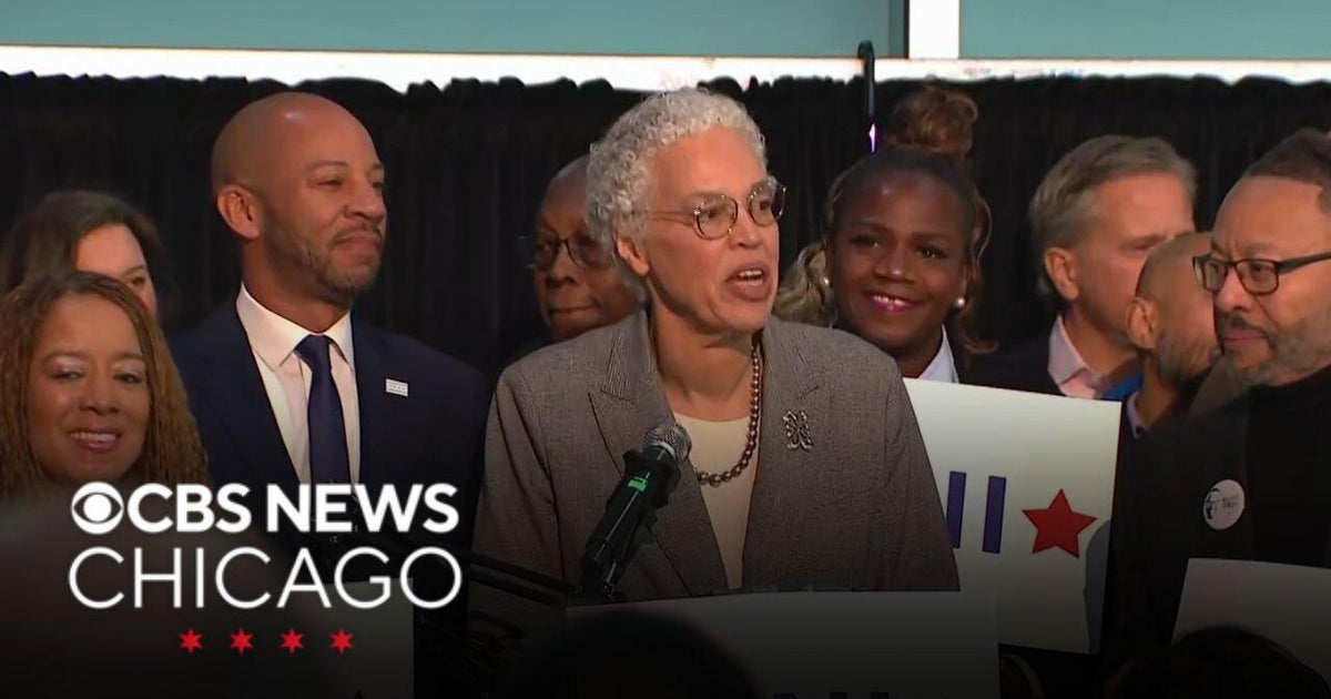 Cook Co. Board President Toni Preckwinkle speaks after projected win ...