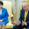 Trump brings up Pearl Harbor while meeting with Japan's prime minister