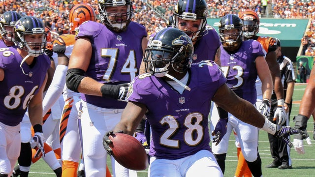 Ravens Running Game Football 