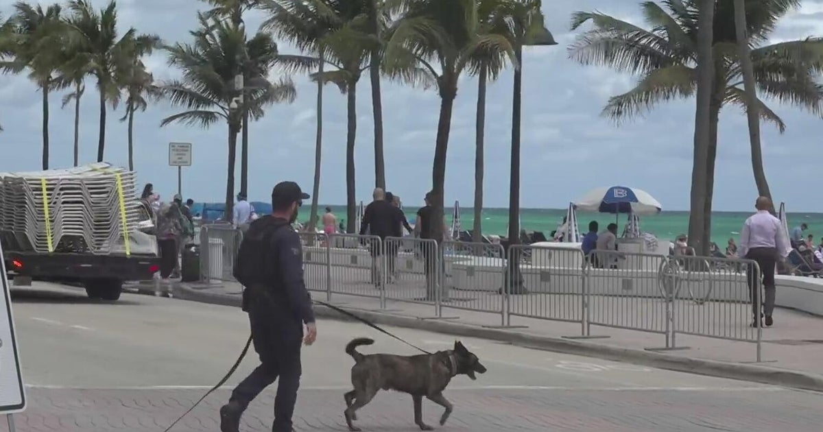 Fort Lauderdale police continues to step up security for Spring Break as the season begins to wind down