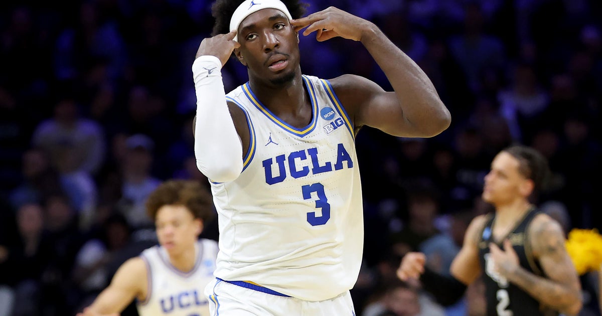 UCLA overcomes broken tooth and stubborn UCF 75-71 to advance in the NCAA Tournament