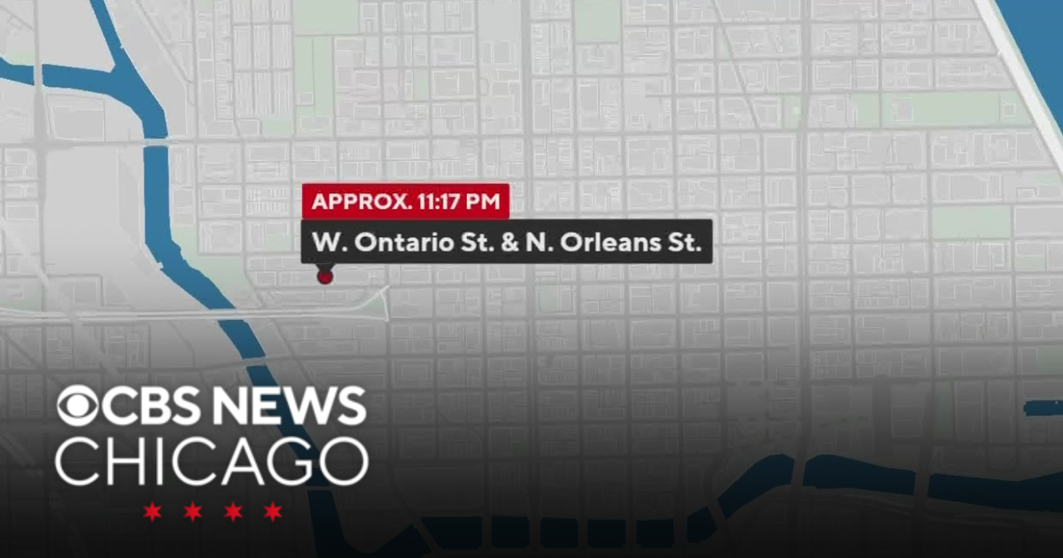 Man shot by 2 gunmen in River North, CPD says - CBS Chicago