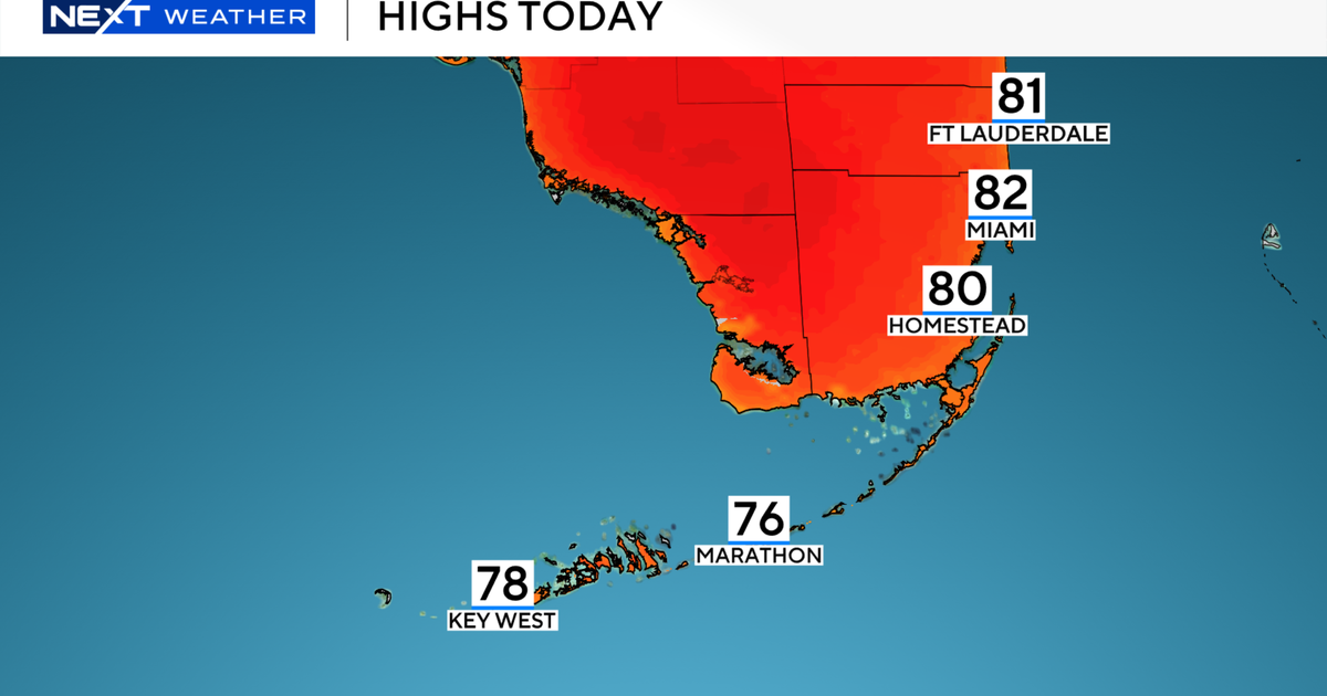 Beautiful Warm And Sunny Sunday On Deck For South Florida CBS Miami