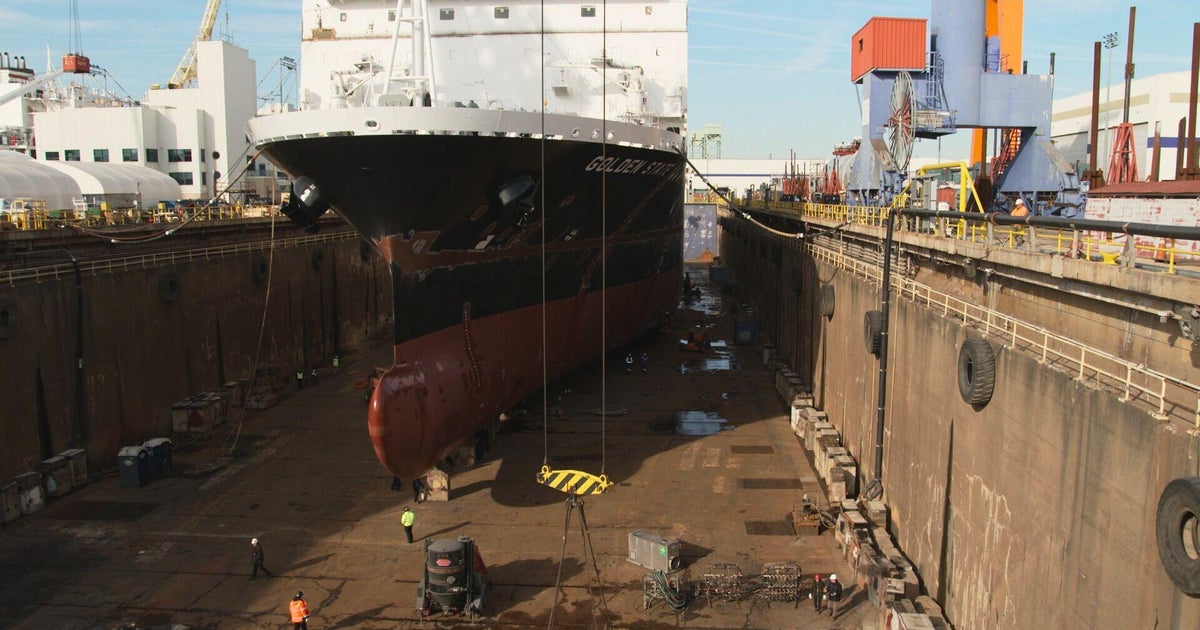 With South Korea and China building ships faster and cheaper than U.S., Trump makes shipbuilding a priority