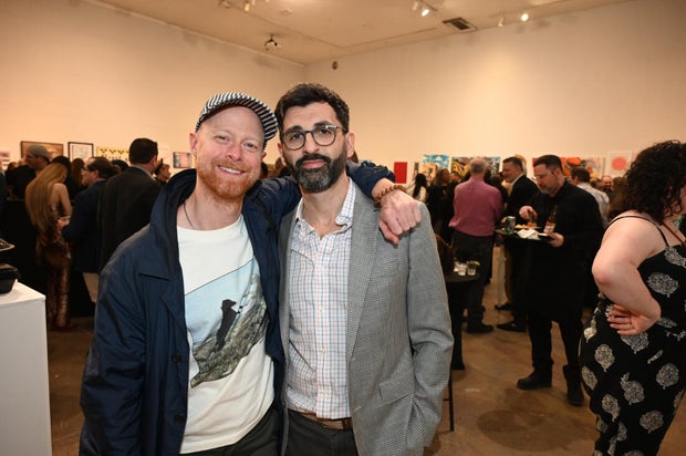 People pose for photos at Inliquid Art Bash 2026 