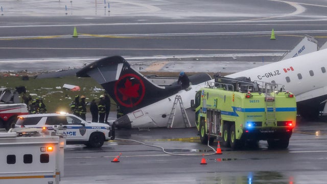 LaGuardia Crash Kills Two After Air Canada Jet Hits Vehicle 