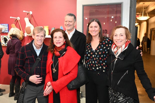 People pose for photos at Inliquid Art Bash 2026 