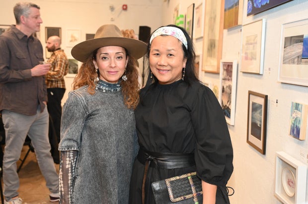 People pose for photos at Inliquid Art Bash 2026 