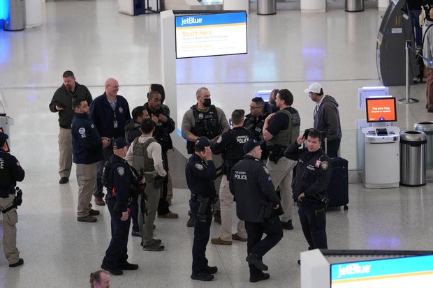 TSA Security Lines at John F. Kennedy International Airport