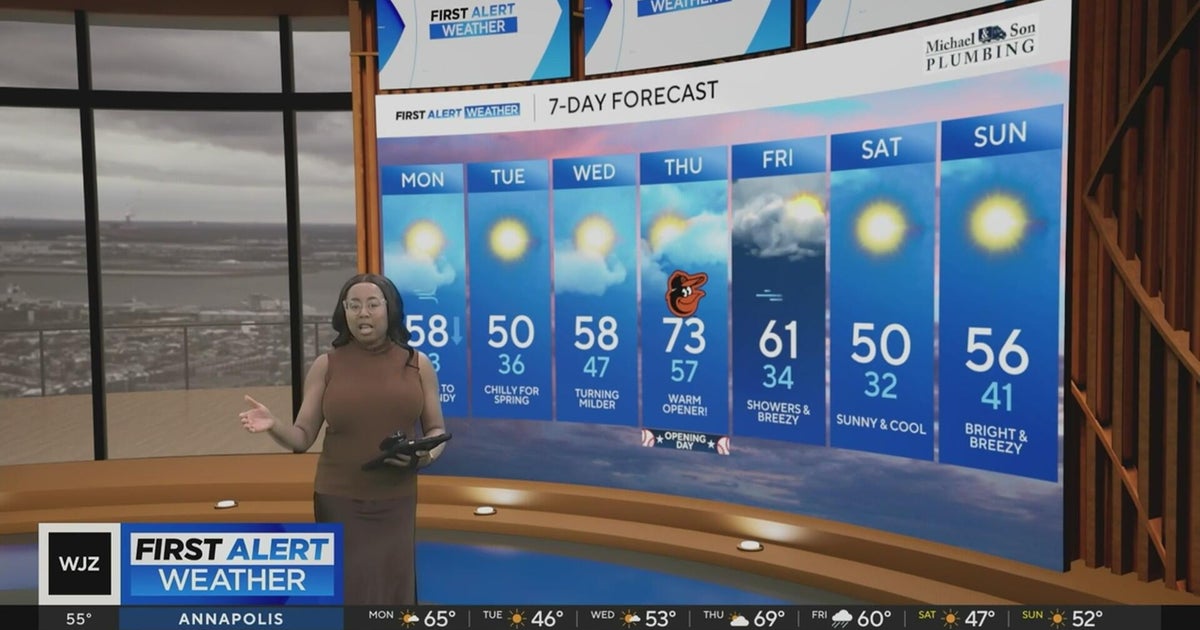 Rollercoaster temperatures continue in Maryland with Spring underway ...