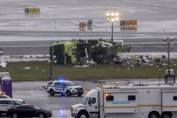LaGuardia Crash Kills Two After Air Canada Jet Hits Vehicle 