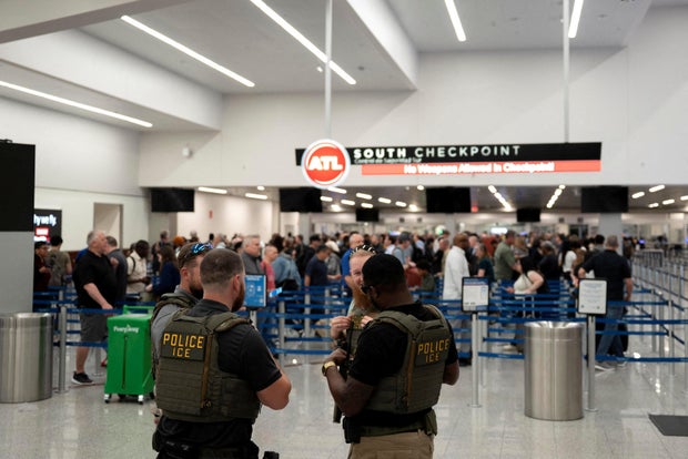 Hundreds of ICE agents ordered to deploy to airports to help fill TSA staffing gaps