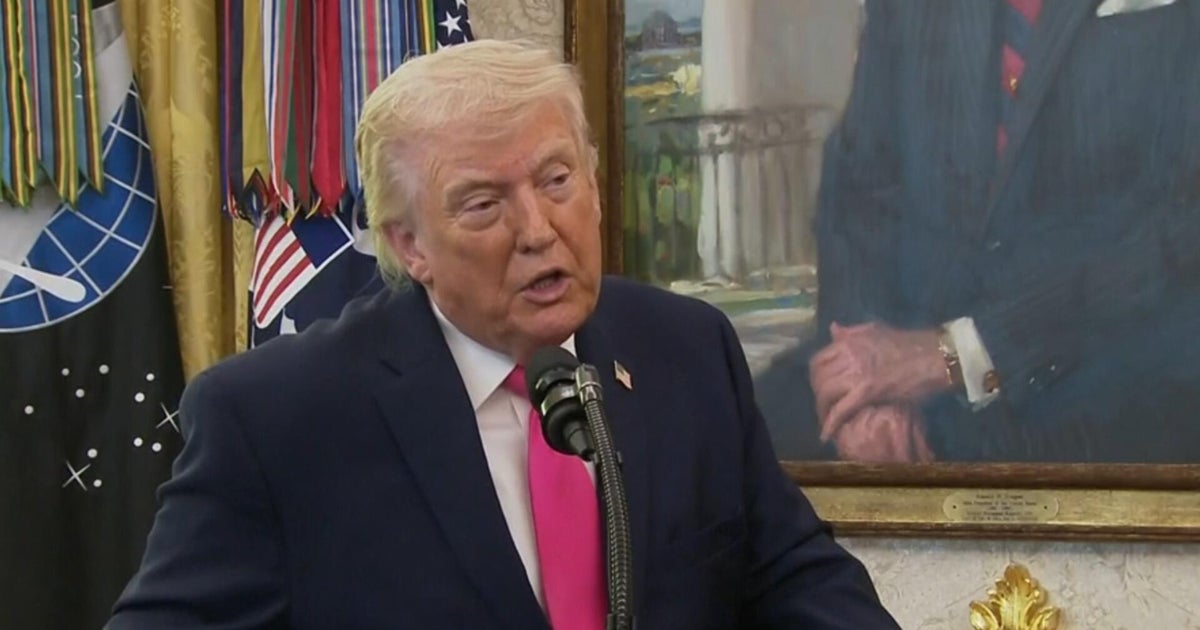 Trump says Iran gave U.S. "a very big present" related to oil and gas