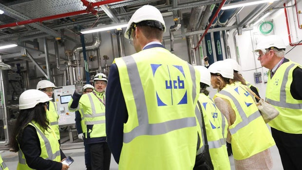 SCIENCE PHARMA CAMPUS UCB BRAINE VISIT
