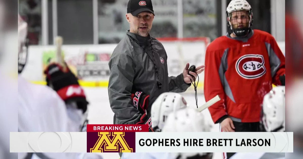 Brett Larson named Gopher men's hockey head coach