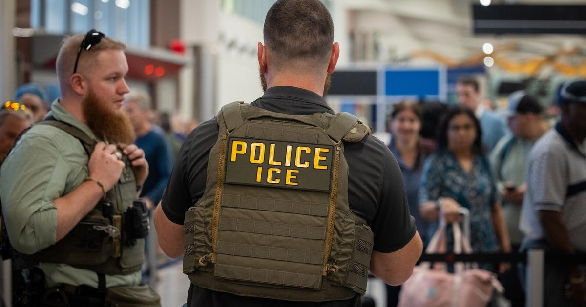 ICE agents linger at airports where TSA officers struggle with nightmare lines