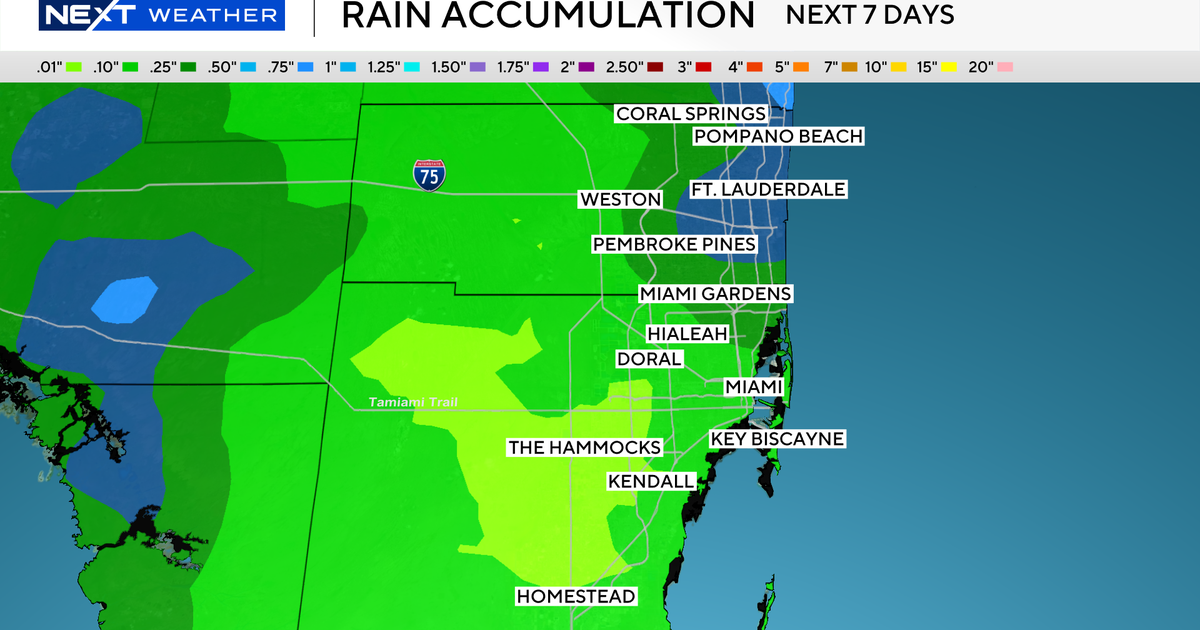 South Florida to see another sunny, warm day but rain and storm chances increase this weekend