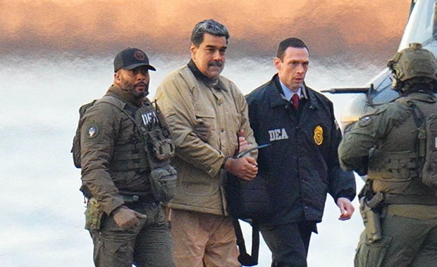 Nicolas Maduro Transported To Court Hearing