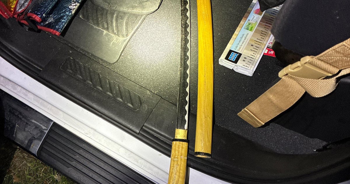 Florida man armed with sword threatens neighbor during argument, police say