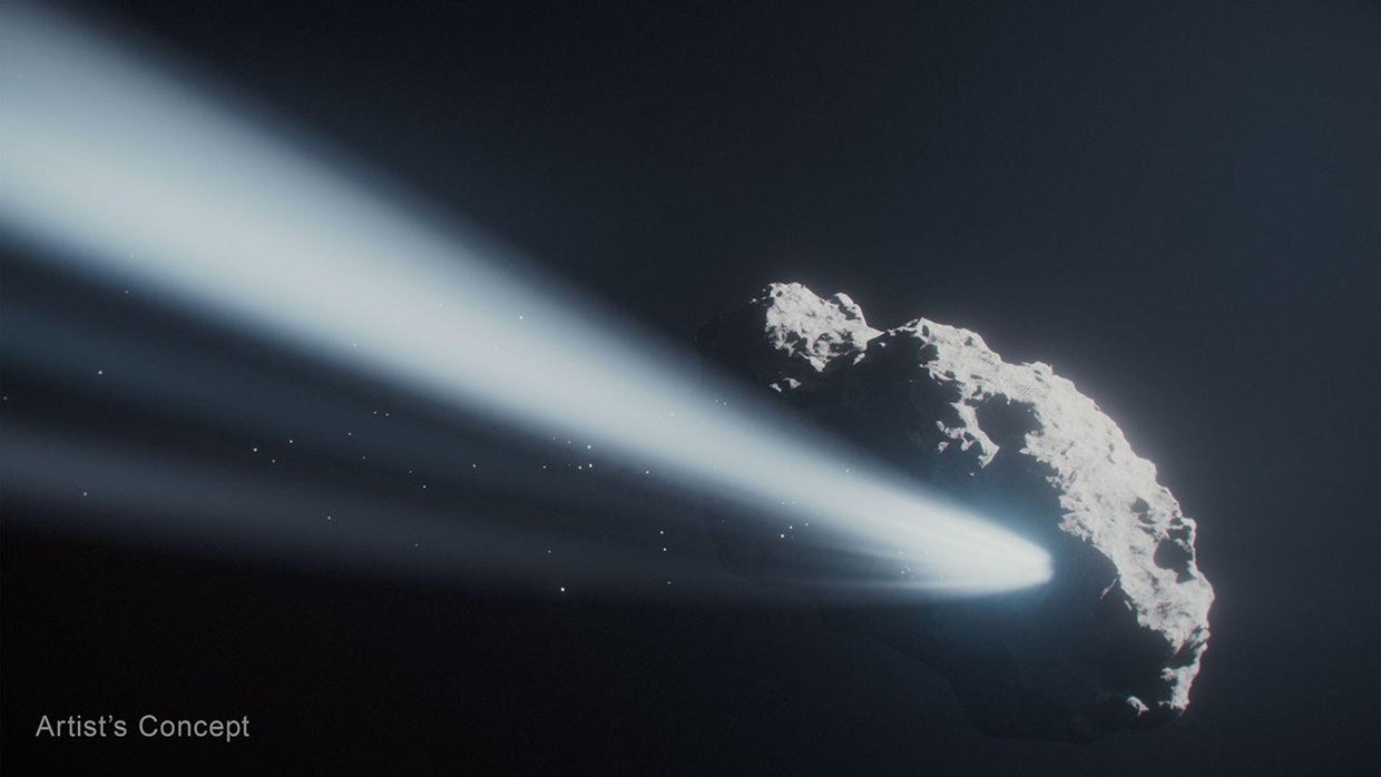 In a first, scientists observe a comet reversing its spin: 