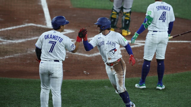 Toronto Blue Jays play the Athletics in the season opener 