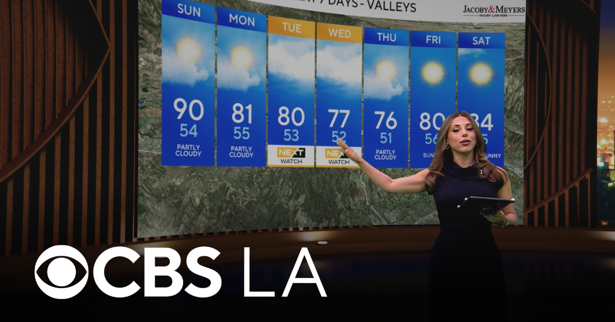Alex Biston's NEXT Weather Forecast | March 28 - CBS Los Angeles
