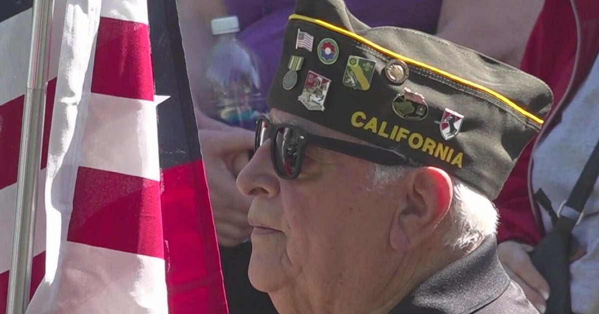 Vietnam War veterans honored in Stockton during emotional ceremony