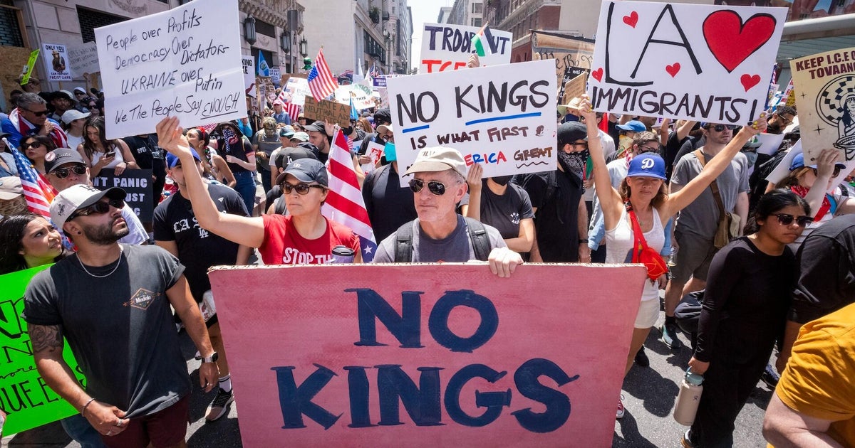 "No Kings" protests attract millions