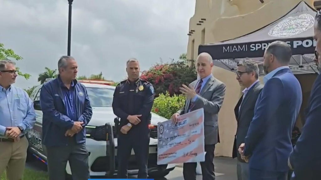 Virginia Gardens, Miami Springs police receive $1 million for upgrades