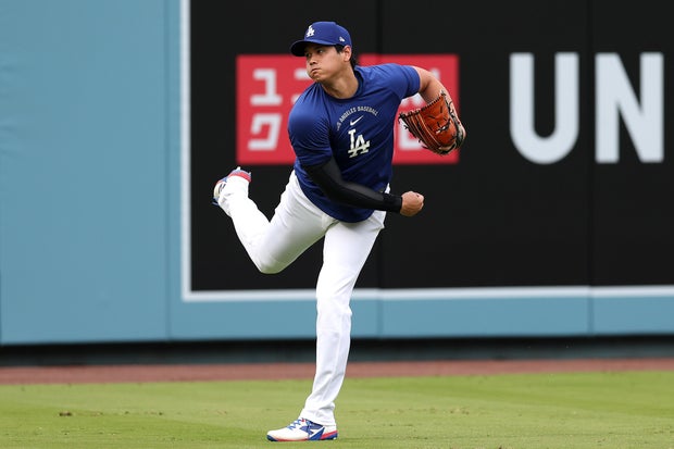 Cleveland Guardians v Los Angeles Dodgers 