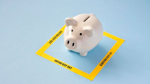 Financial security concepts still life. 