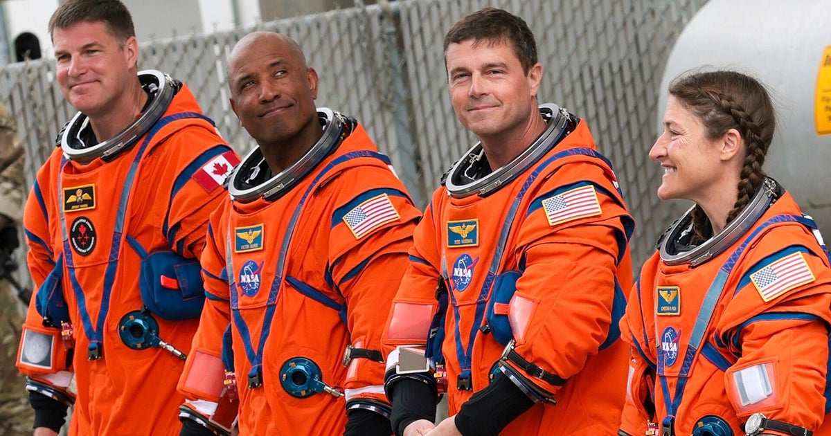 Artemis II crew prepares to board Orion capsule