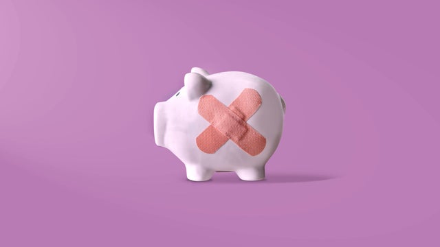 salvadanaio con cerotto 