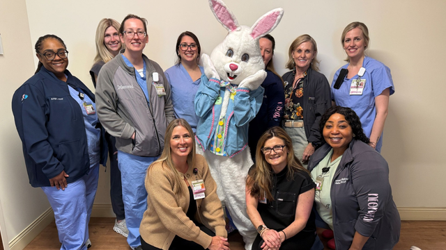 Silver Cross Easter Bunny 