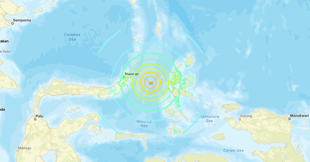Powerful 7.4-magnitude earthquake strikes Indonesia's Molucca Sea region, tsunami waves possible, USGS says