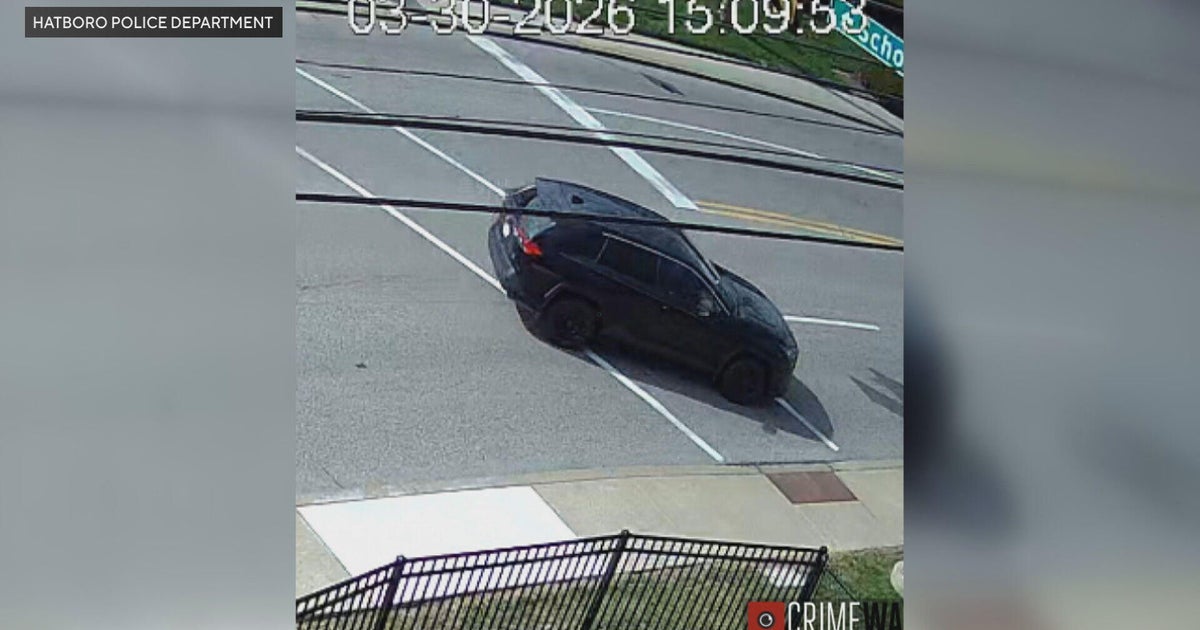 Hatboro police searching for driver caught on camera in hit-and-run of teen bicyclist